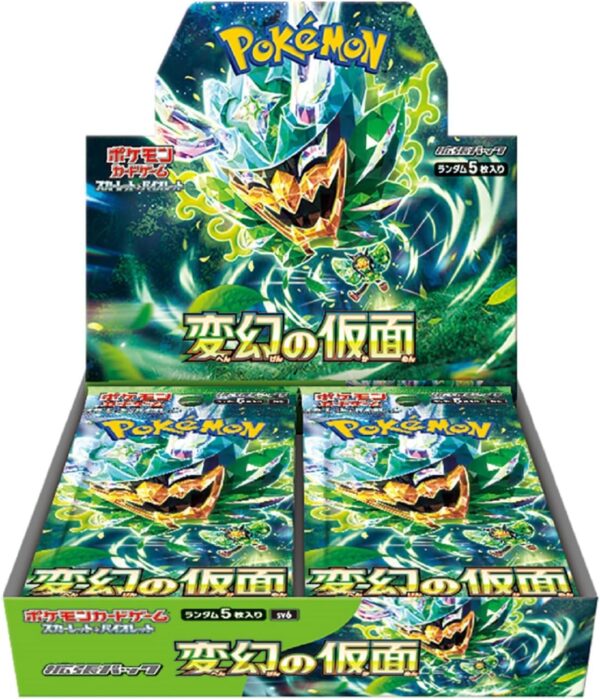Pokémon: Mask of Change Japanese Booster Box (sv6)
