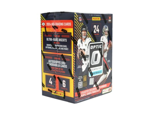 2024 Panini Donruss Optic Football 6-Pack Blaster Box (Purple Shock) - Image 2