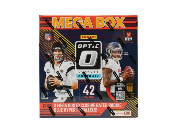 2024 Panini Donruss Optic Football Mega Box (Blue Hyper Parallels!)
