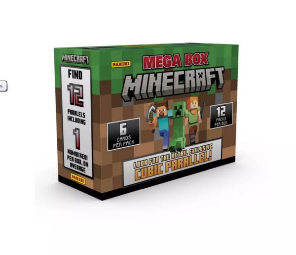 2024 Panini Minecraft Trading Card Mega Box