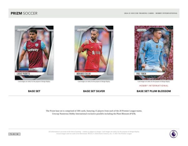 2024/25 Panini Prizm Premier League EPL Soccer International Hobby Box - Image 4