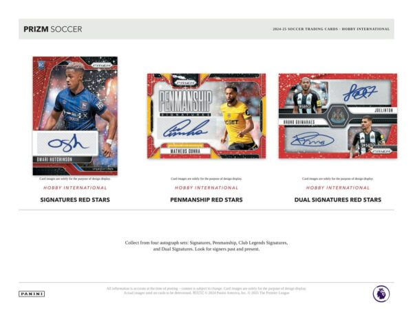 2024/25 Panini Prizm Premier League EPL Soccer International Hobby Box - Image 6