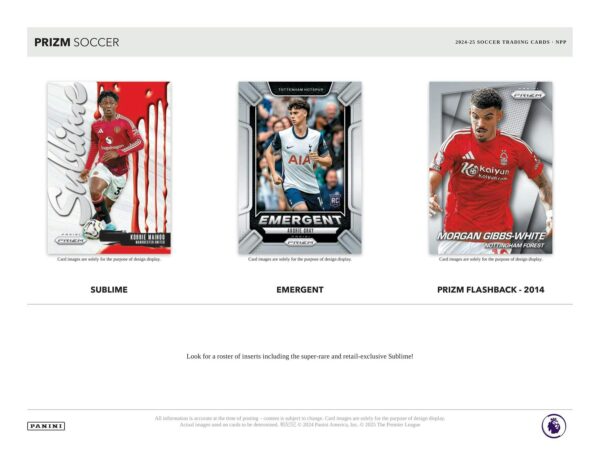 2024/25 Panini Prizm Premier League EPL Soccer 6-Pack Blaster Box (Pink Mosaic Prizms!) - Image 5