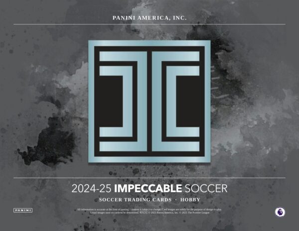 2024/25 Panini Impeccable Premier League EPL Soccer Hobby Box - Image 3