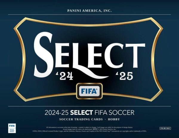2024/25 Panini Select FIFA Soccer Hobby Box - Image 3