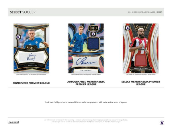 2024/25 Panini Select Premier League EPL Soccer Hobby Box - Image 6