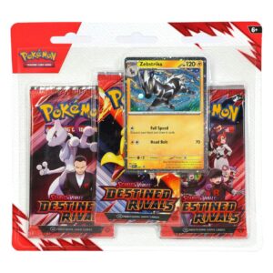 Pokemon Scarlet & Violet: Destined Rivals 3-Pack Blister