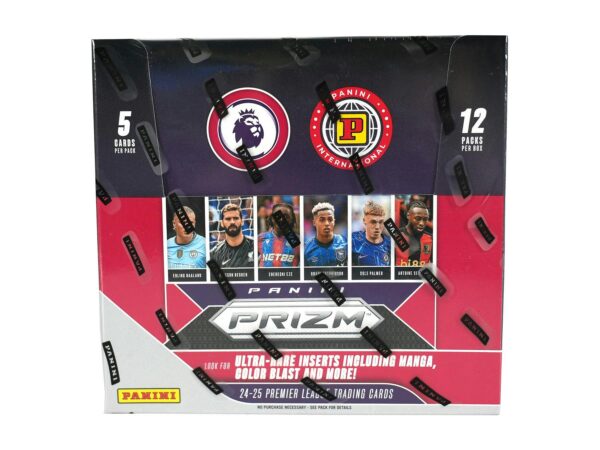 2024/25 Panini Prizm Premier League EPL Soccer International Hobby Box