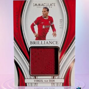 2023-24 Panini Immaculate Brilliance Virgil Van Dijk - Liverpool /49