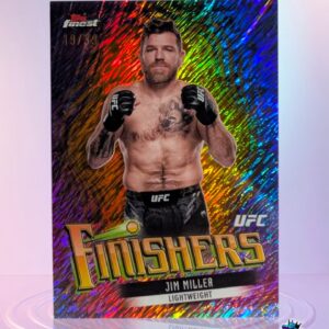 2024 Topps Finest Jim Miller Finishers /39