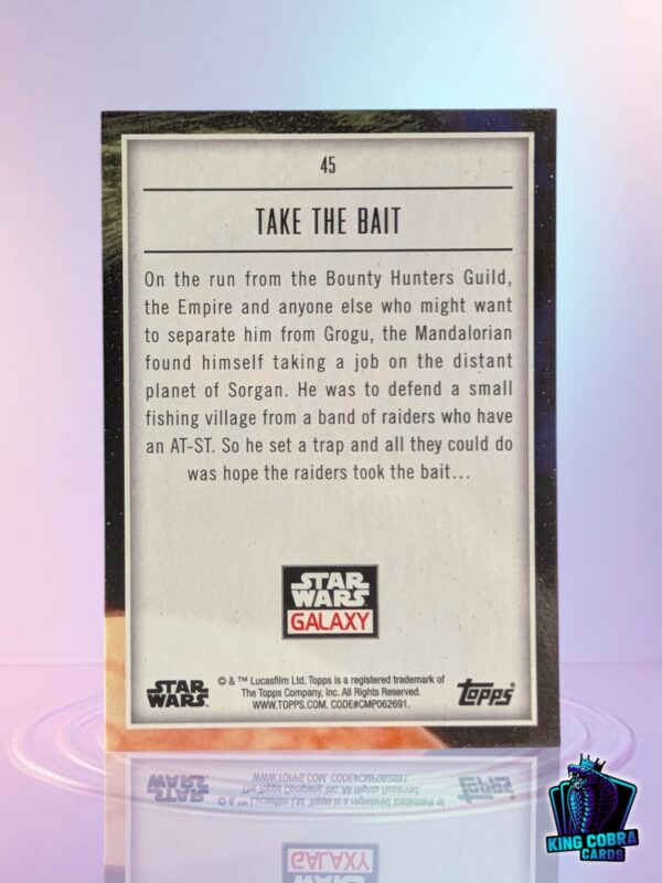 2023 Topps Star Wars Galaxy Take The Bait /50 - Image 2