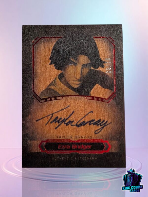2016 Topps Masterwork Ezra Bridger - Taylor Gray /10