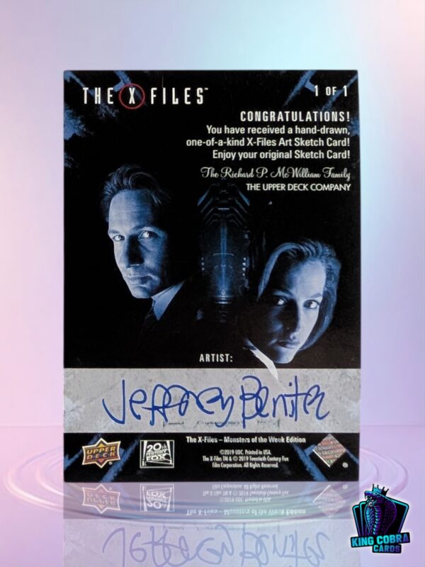 2019 Upper Deck The X-Files Sketch Card - Image 2