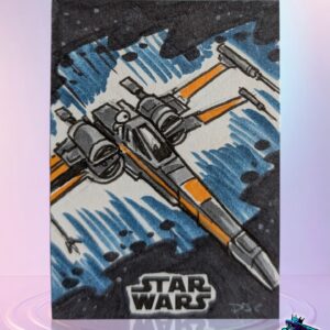 Topps Star Wars Sketch Card 1/1 D.J. Coffman