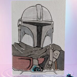 Topps Star Wars Sketch Card 1/1 Michelle Rayner