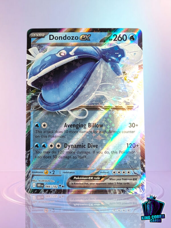 Dondozo Ex 066/182 Destined Rivals Holo