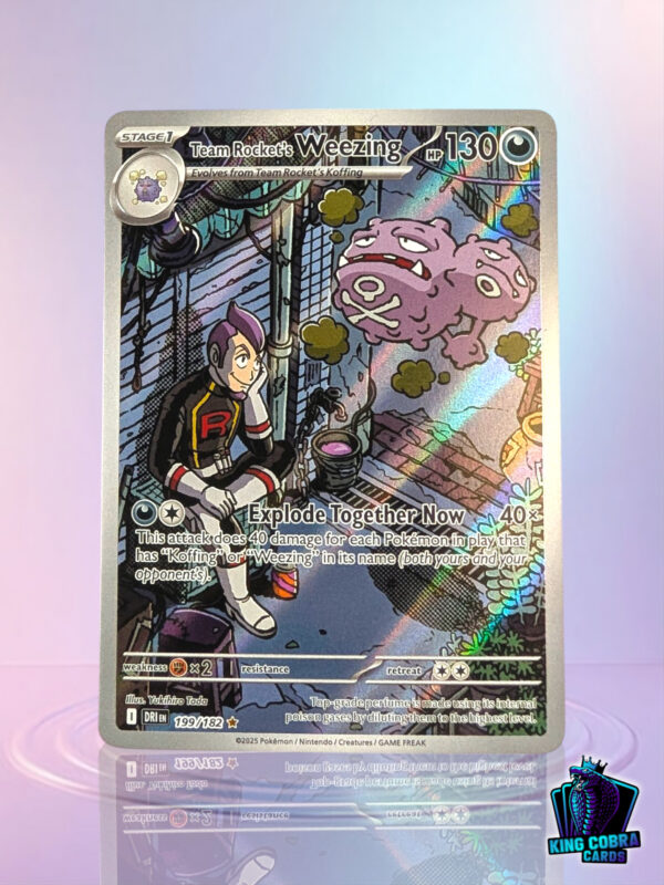 Team Rocket's Weezing 199/182 Destined Rivals