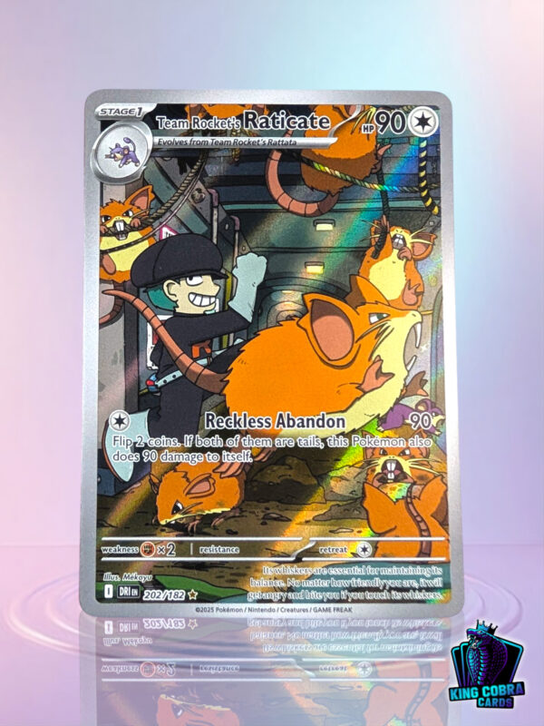 Team Rocket's Raticate 202/182 Destined Rivals
