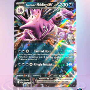 Team Rocket's Nidoking Ex 119/182 Destined Rivals