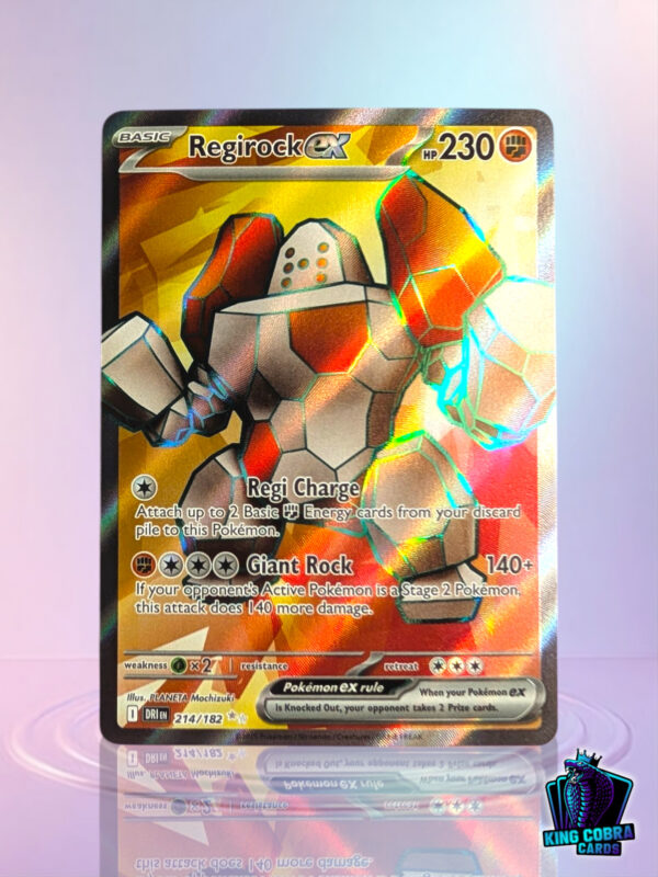Regirock Ex 214/182 Destined Rivals