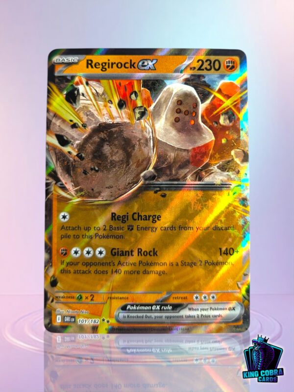 Regirock Ex 101/182 Destined Rivals