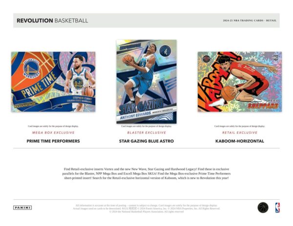 2024/25 Panini Revolution Basketball Mega Box - Image 5