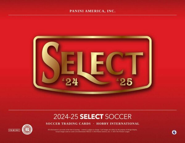 2024/25 Panini Select Premier League EPL Soccer International Hobby Box - Image 3