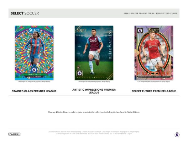 2024/25 Panini Select Premier League EPL Soccer International Hobby Box - Image 5