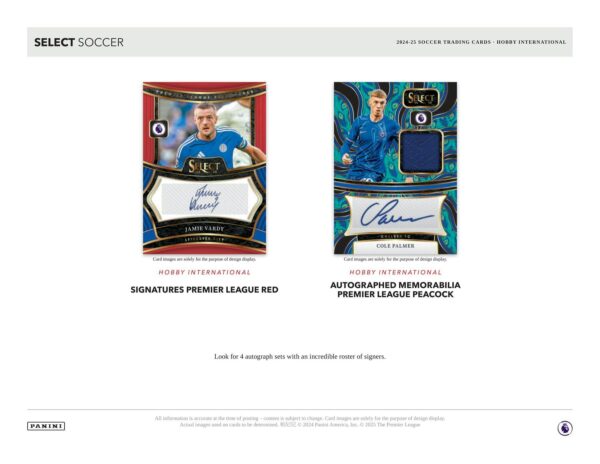 2024/25 Panini Select Premier League EPL Soccer International Hobby Box - Image 6