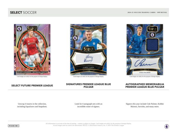 2024/25 Panini Select Premier League EPL Soccer Mega Box - Image 5
