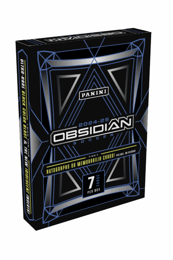 2024-25 Panini Obsidian Soccer Hobby Trading Card Box