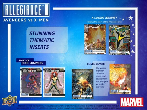 Marvel Allegiance: Avengers VS X-Men Hobby Box (Upper Deck 2023) - Image 8