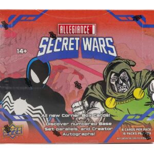 Marvel Allegiance Secret Wars 1984 Trading Cards Hobby Box (Upper Deck 2024)