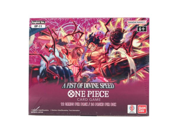 One Piece TCG: A Fist of Divine Speed (OP-11) Booster Box