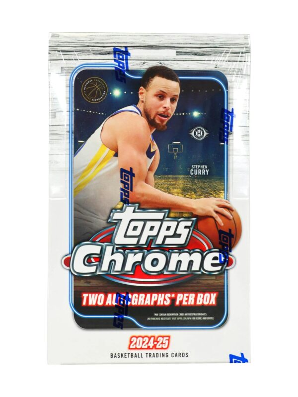 2024/25 Topps Chrome Basketball Hobby Box