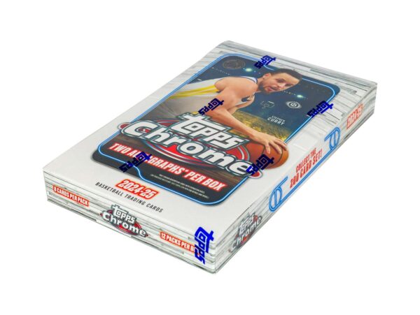 2024/25 Topps Chrome Basketball Hobby Box - Image 2