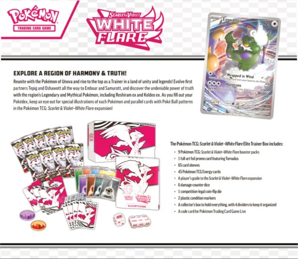 Pokémon TCG: White Flare - Elite Trainer Box - Image 3
