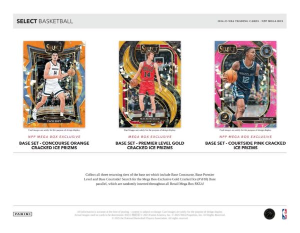 2024/25 Panini Select Basketball Mega Box - Image 4