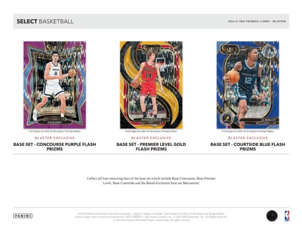 2024/25 Panini Select Basketball 6-Pack Blaster Box - Image 4