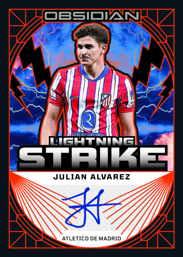 2024-25 Panini Obsidian Soccer Hobby Trading Card Box - Image 4