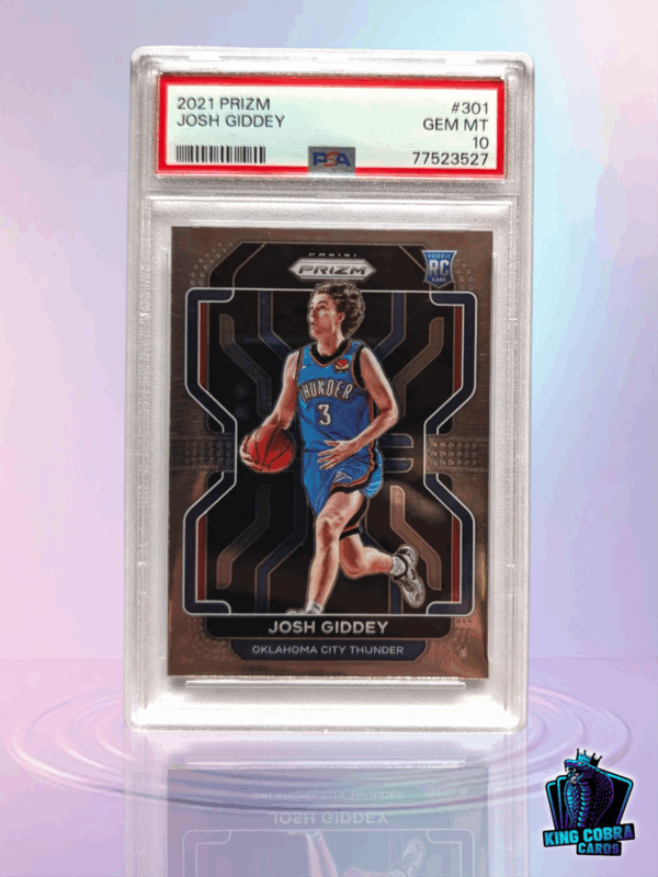 2021 Panini Prizm Josh Giddey PSA 10