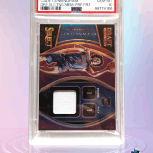 2021 Select Cade Cunningham Draft Selections Memorabilia /99 PSA 10