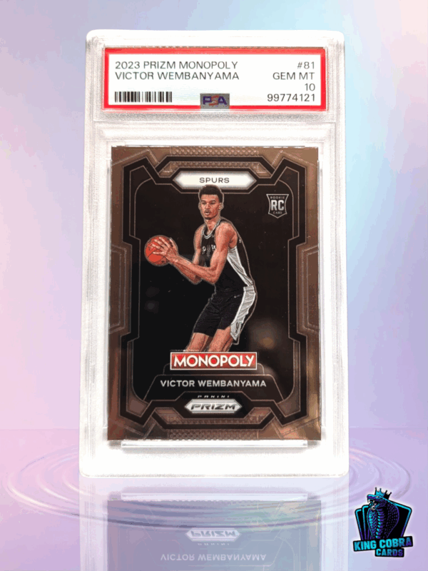 2023 Panini Prizm Monopoly Victor Wembanyama PSA 10