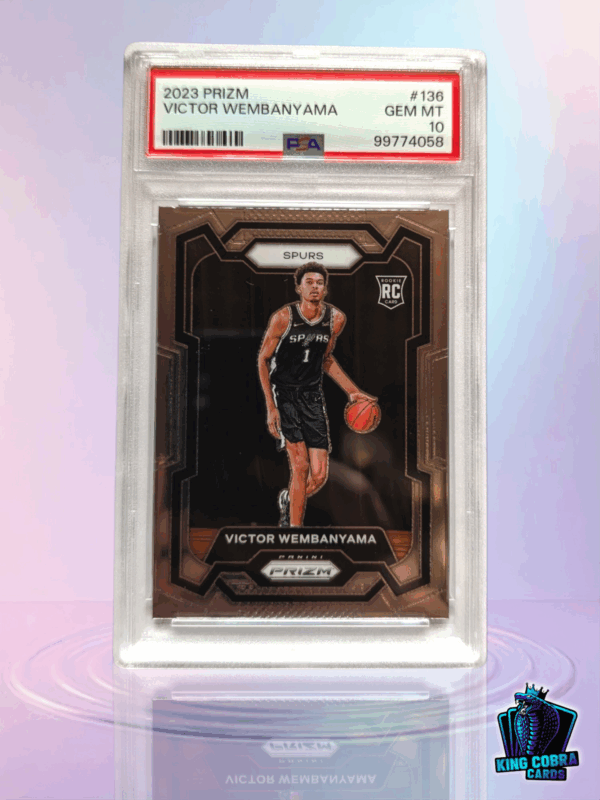 2023 Panini Prizm Victor Wembanyama PSA 10