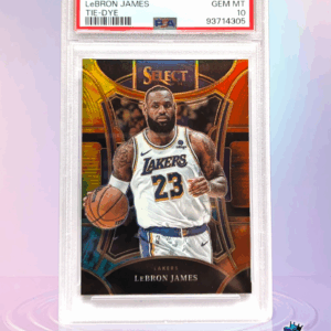 2023 Panini Select Lebron James Tie-Dye /25 PSA 10