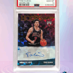 2019 Panini Hoops Toni Kukoc Hoops Ink PSA 10