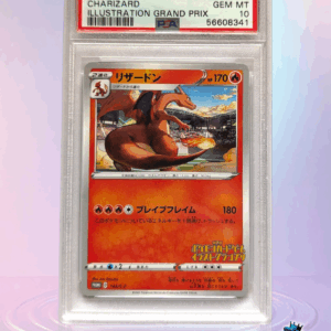 2020 Pokemon JPN. S-P Charizard Illustration Grand Prix PSA 10