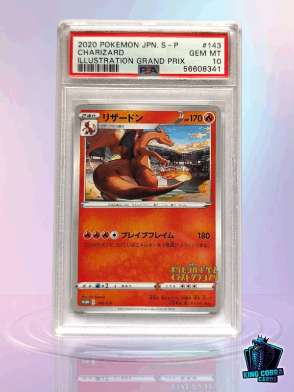 2020 Pokemon JPN. S-P Charizard Illustration Grand Prix PSA 10