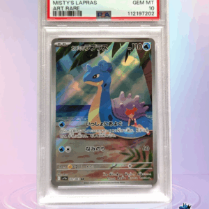 2025 Pokemon SV9a JP Misty's Lapras Art Rare PSA 10