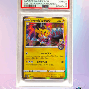 2020 Pokemon JPN S-P Kanazawa's Pikachu P.M. CNTR. Kanazawa Opening PSA 10